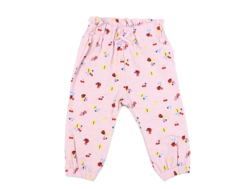 Name It parfait pink printet bukser